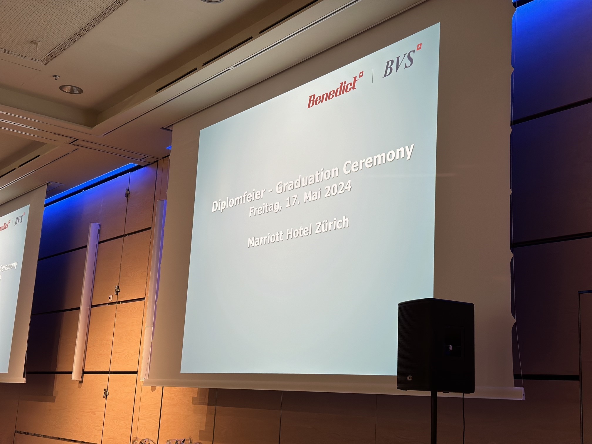 Diplomfeier Benedict / BVS Zürich, 17. Mai 2024